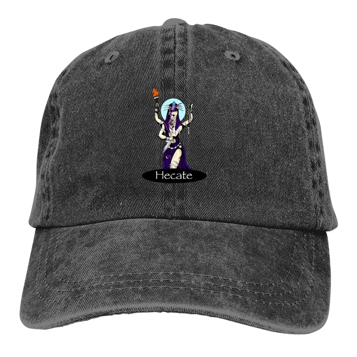 Pure Color Dad Hats Witchcraft Women's Hat Sun Visor Baseball Caps Greek Goddess Peaked Cap