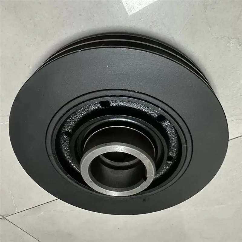 【PARENTE CHANCE】 Pieza de repuesto de polea de cigüeñal de correa amortiguadora de motor para TOYOTA LAND CRUISER J7 JL7 4.2T HDJ78 HDJ78R 13408-17010