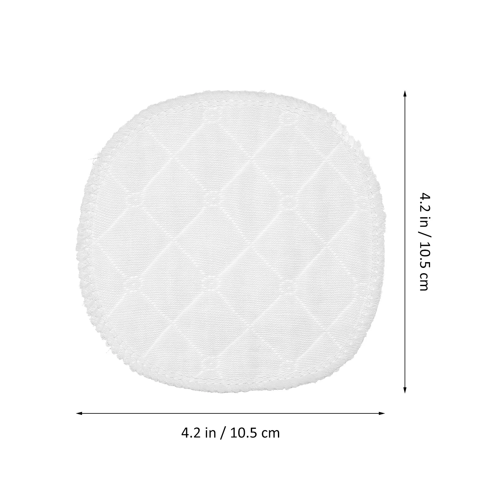 12Pcs Contoured Reusable Breast Pads Washable Nursing Pads Ultra Absorbent 3-Layer Protection for Lactating Women with Sensitive