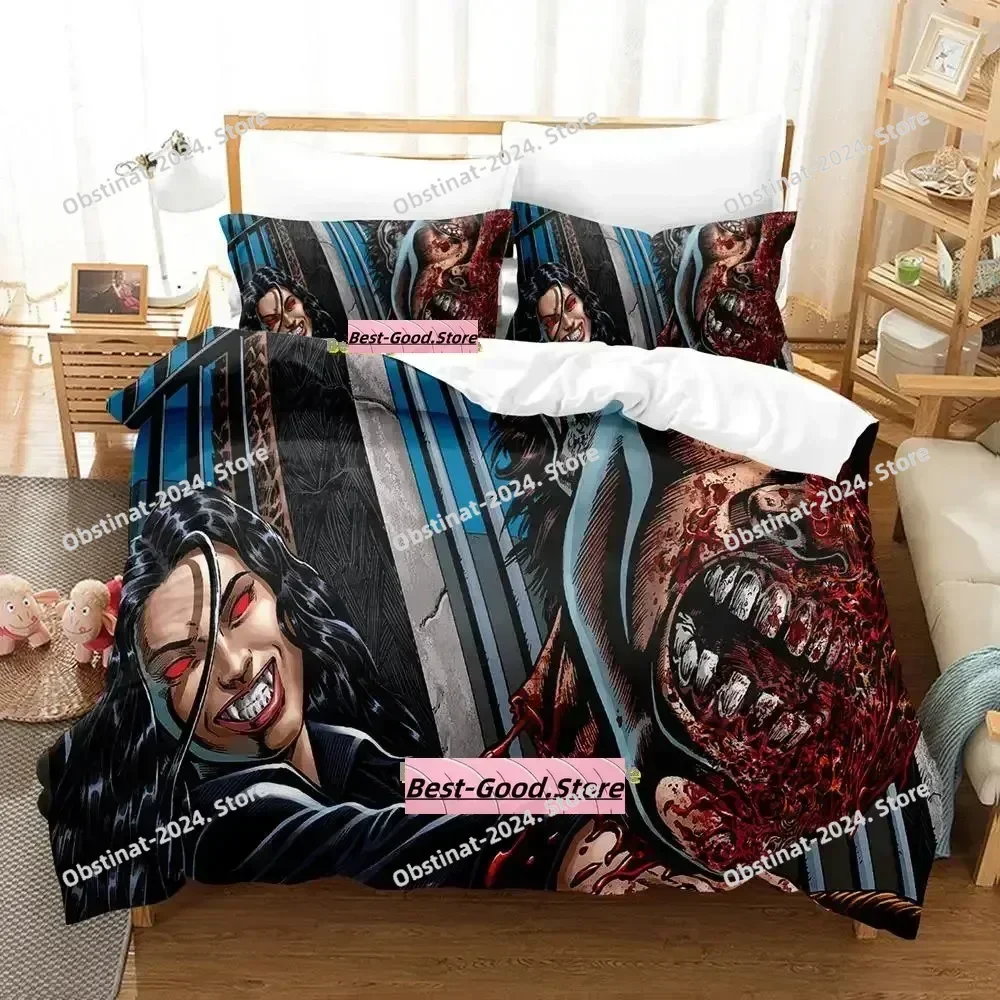 

Comics Extinction Parade Bedding Set Cartoon Anime three-piece set Adult Kid Bedroom Duvetcover Sets funda cama infantil