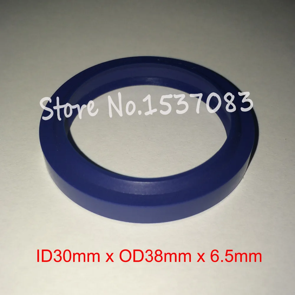 

5 PCS Hydraulic ram seal wiper seal 30mm x 38mm x 5mm x 6.5mm