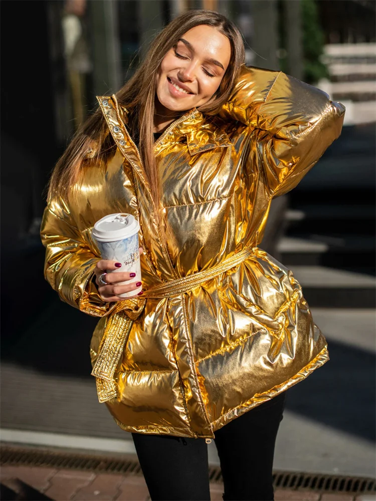 Tossy-Parkas à capuche à manches longues pour femmes avec poches à lacets, survêtement d'hiver, manteau cardigan, streetwear