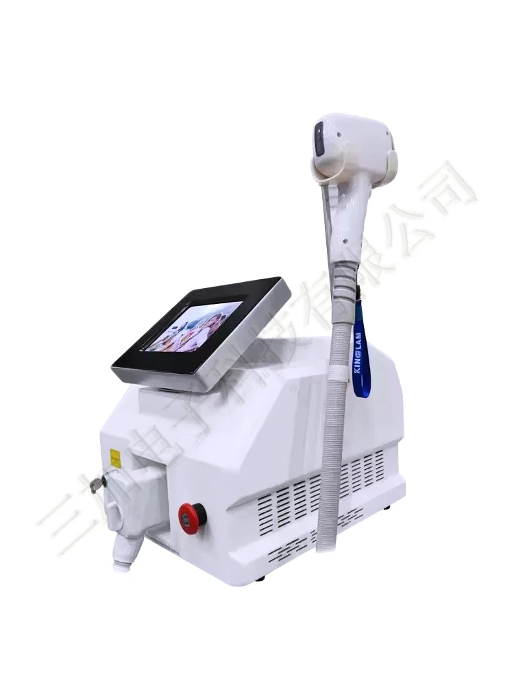 다이오드 레이저 제모기, 3 파장 5000W 냉각 헤드, 무통 안전 영구 레이저 제모기, 808nm, 로컬 배송