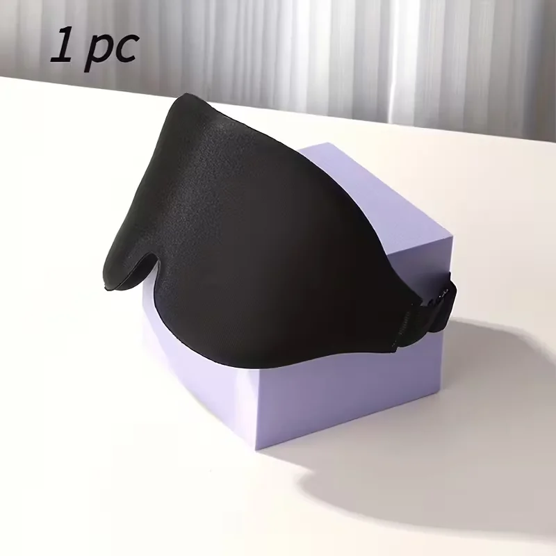 Superzacht 3D-slaapmasker - Zacht en comfortabel oogmasker, geschikt voor zowel mannen als vrouwen voor reizen als thuisgebruik