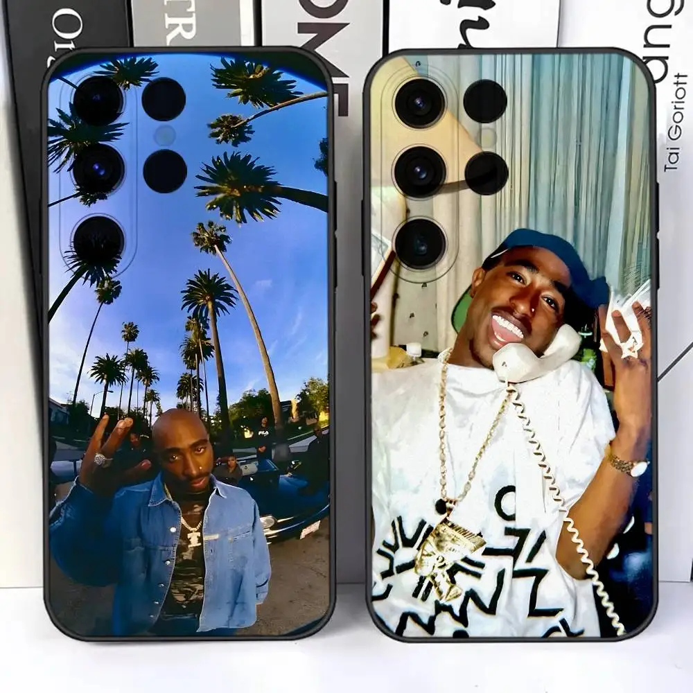 Чехол из мягкого ТПУ Rapper 2pac T-Tupac Amaru для Samsung S25, S24, Ultra, S20, S30, Plus, S22, S23, Ultra, Plus, 5G