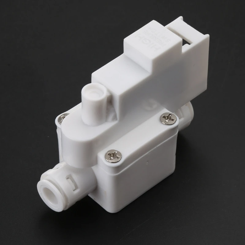 CPDD 1/4" OD Pole Water for Tank High Pressure Normally Close Hose Connection Reverse Osmosis System for W/ Crimp