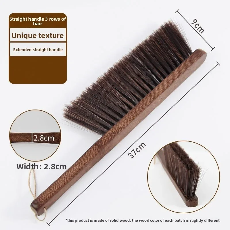 Handmade High-quality Horsehair Bed Brush, Broom for Sweeping Dust,Cleaning Dust Removal Brush, Household Soft Hair Dust Cleaner