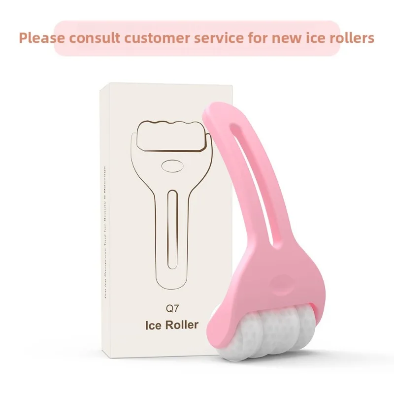Form Gesichtsmassage Hautpflege Werkzeug Kontur Auslaufsicheres Gesichtsmassagegerät Upgrade Wiederverwendbare Eis Gesichtsroller Schönheit Eis Gesichtsroller
