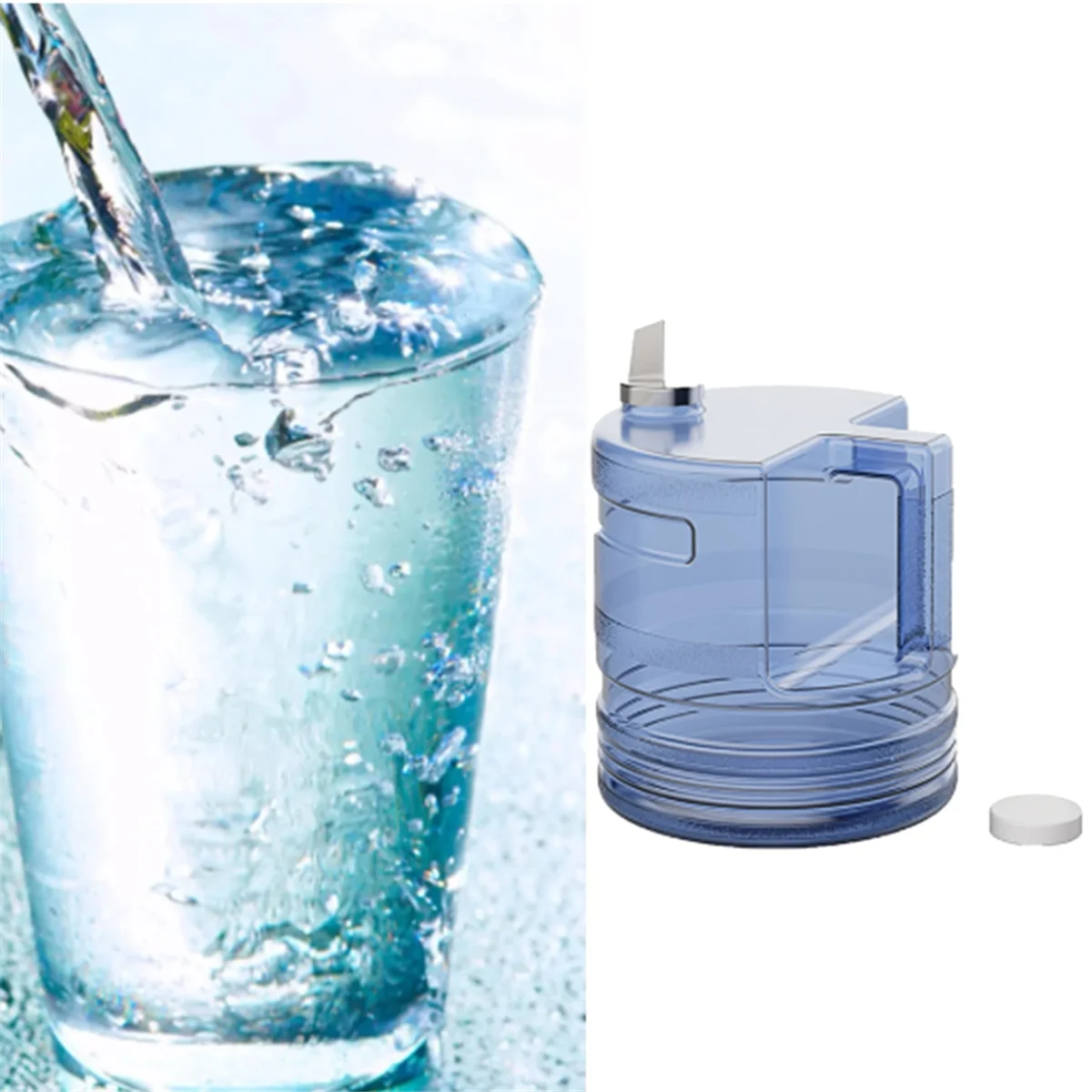 4L Water Distiller Container for Home Use, Dental Care & Beauty Treatments Compatible with Countertop Distillers