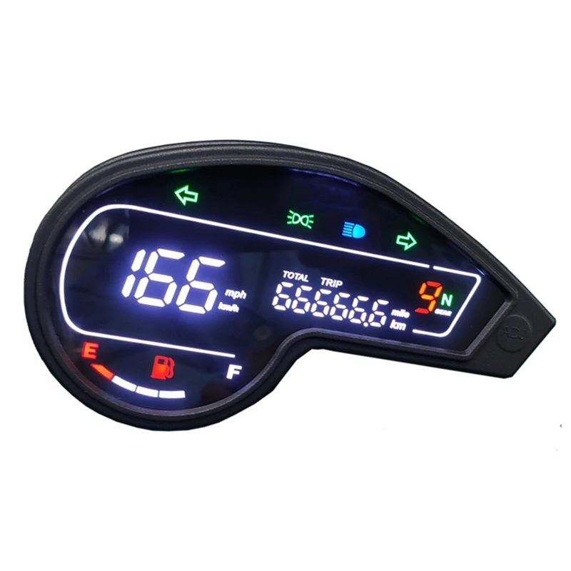 Motorcycl LED Digital Speedometer For Honda NXR150 NXR125 Bros 2003-2014 Digital LED Odometer Tachometer XR150 GY200