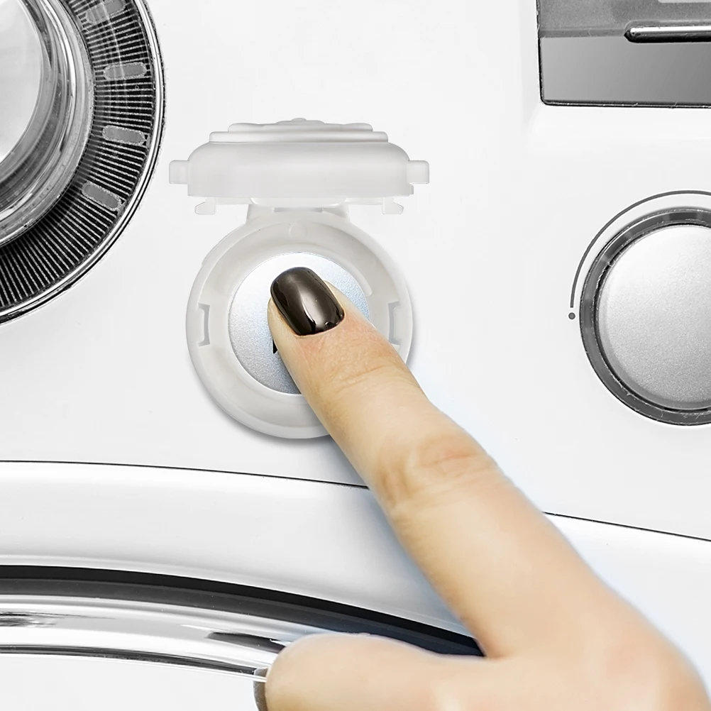 

Button Safety Lock Child Proof Baby Protection Cover For Washing Machine Car Computer Stove Waterproof Durable Cartoon Design