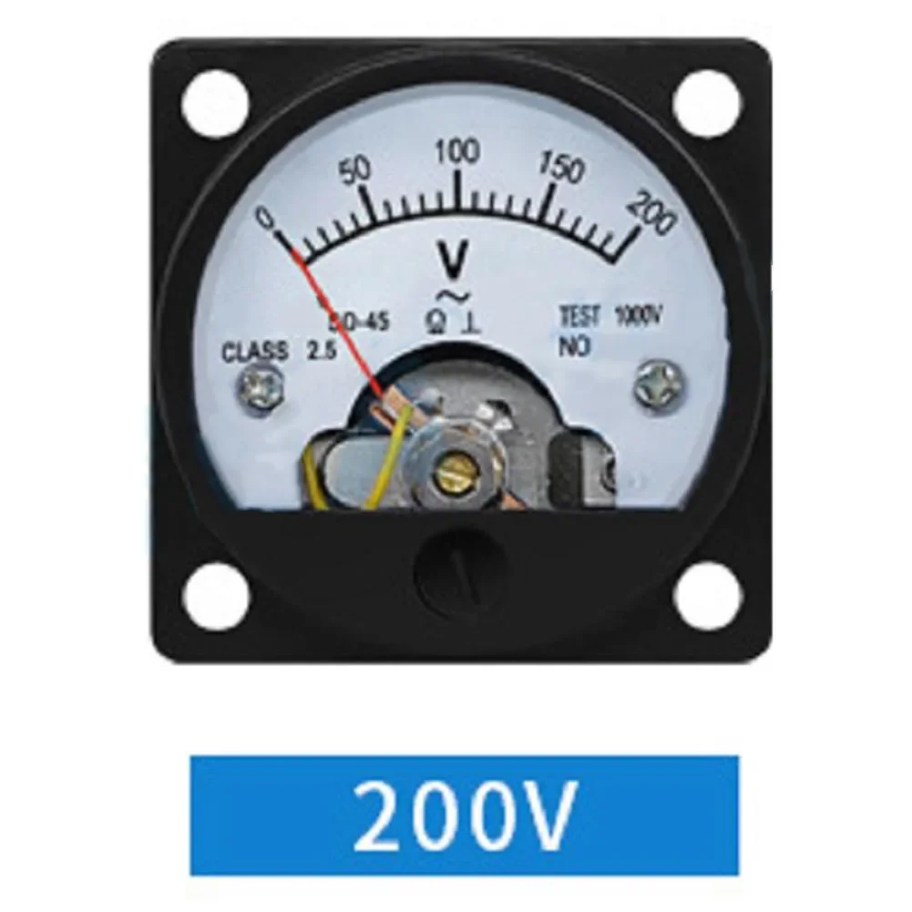 1 قطعة SO-45 التيار المتناوب التناظرية مقياس التيار الكهربائي 1A 3A 5A 10A 20A 30A 50A 75A 100A 150A 200A 250A 300A مؤشر متر/متر التيار/مقياس لوحة