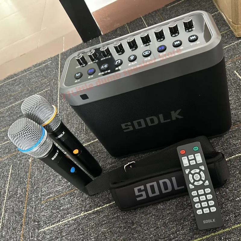 Sound Box Speaker Professional Dj Bass Sodlk S1314 200W High Power Wireless Blue Tooth Speakers Karaoke Soundbox