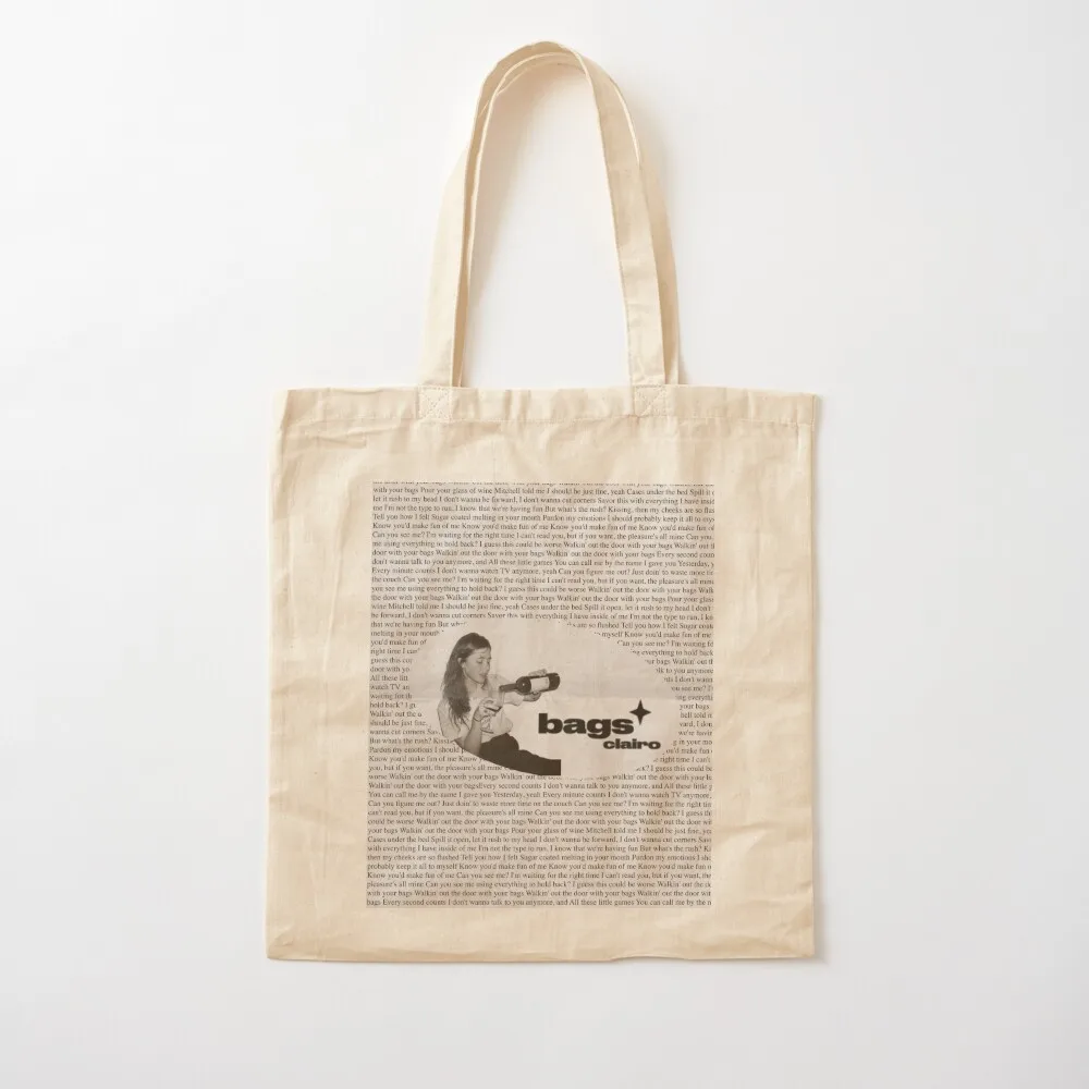 

bags poster Tote Bag Lady bag sacs de shopping Canvas Tote Bag