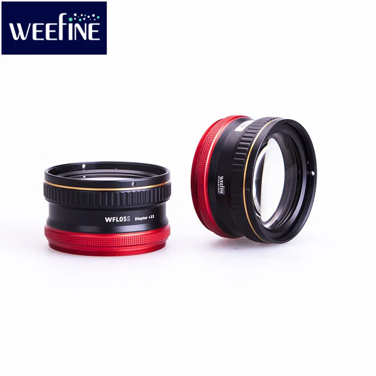 Weefine  WFL05S +13  high-quality Close-up Lens optical camera lens specifically designed for underwater photographers