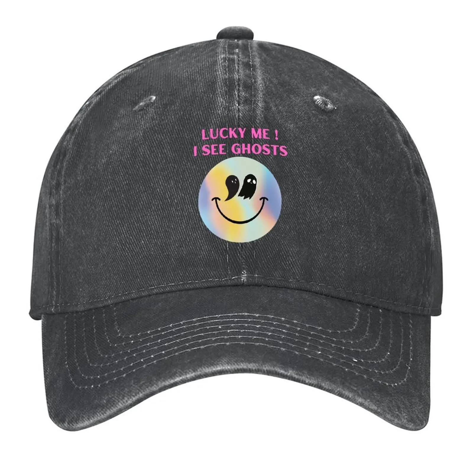 

kanye west lucky me i see ghosts Baseball Cap fun hats Cosplay Golf Hat Man |-F-| Women's 2025 Men's