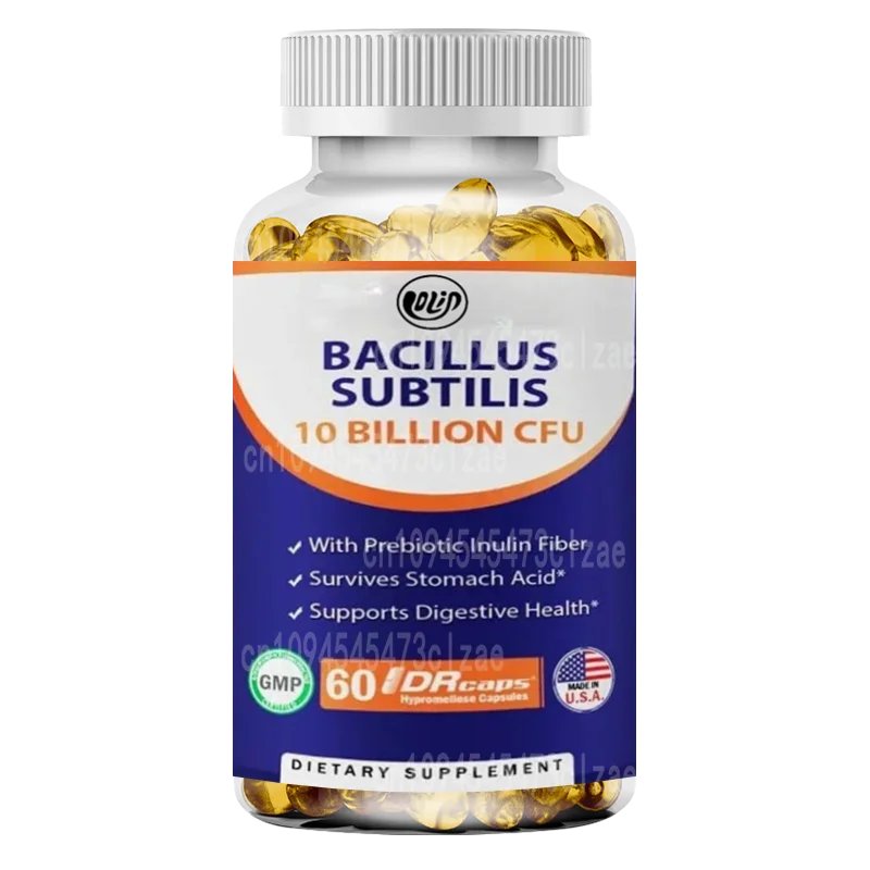 

Vitamin Bacillus Subtilis Contains 10 Billion To 60 Capsules