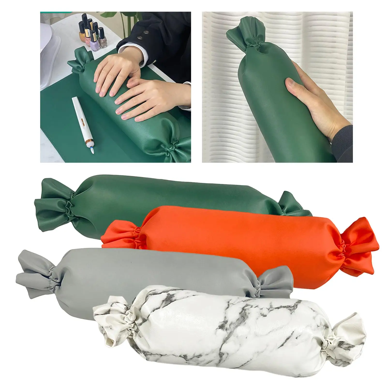 

Nail Arm Rest Cushion PU Leather Manicure Nail Tool Hand Cushion Non Slip Nail Arm Rest for Professional Nail Art Accessories