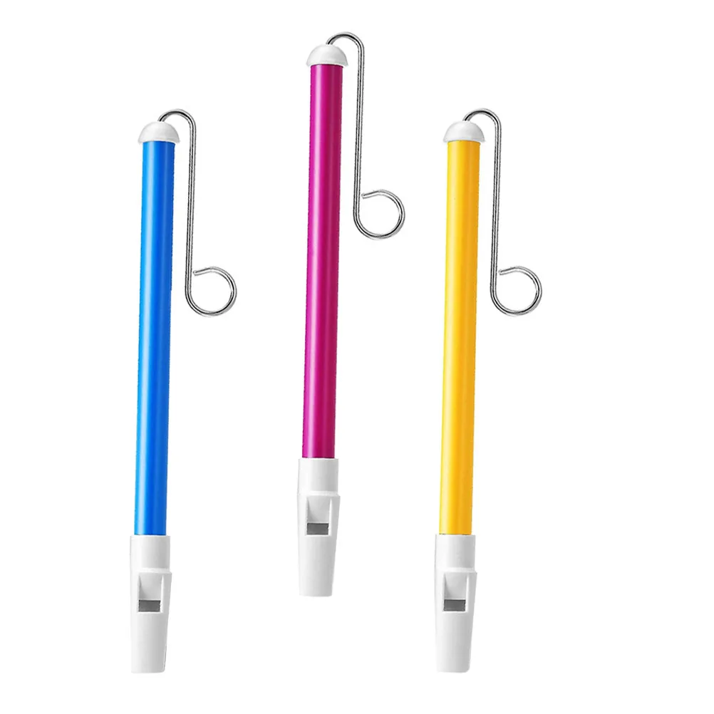 

3pcs Slide Whistle Flute Musical Instruments Kids Toy Safe Durable Premium Material Zinc Alloy Smooth Colorful Child Education