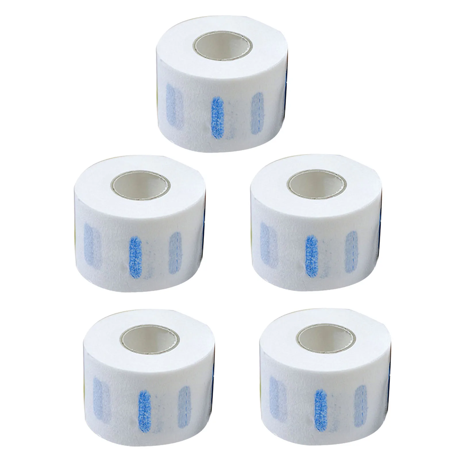 5 Rolls Neck Strips White Professional Stretchy Barber Neck Strips Paper Hairdressing Tool for Hair Cutting White Neck Strips