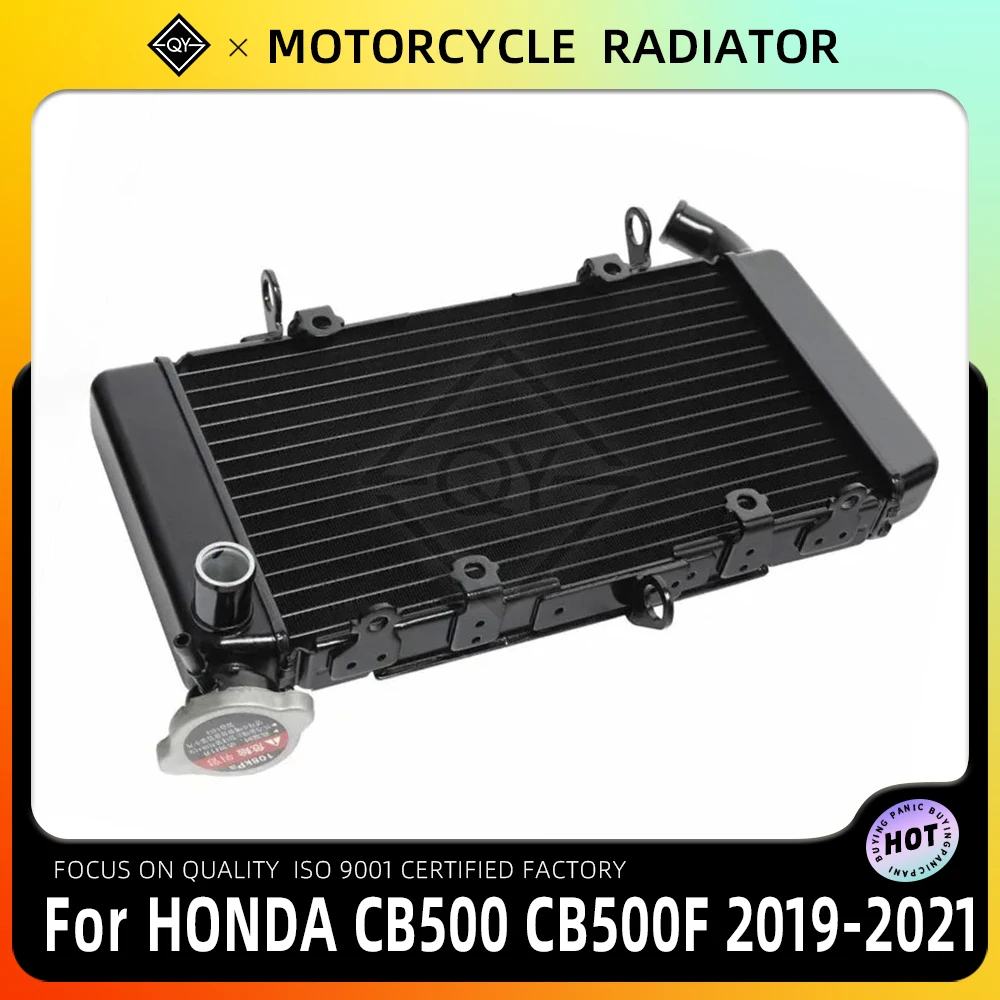 LQYL Motorcycle Radiator Cooler Cooling Water Tank For HONDA CB500F CB500 F CB 500 2019 2020 2021