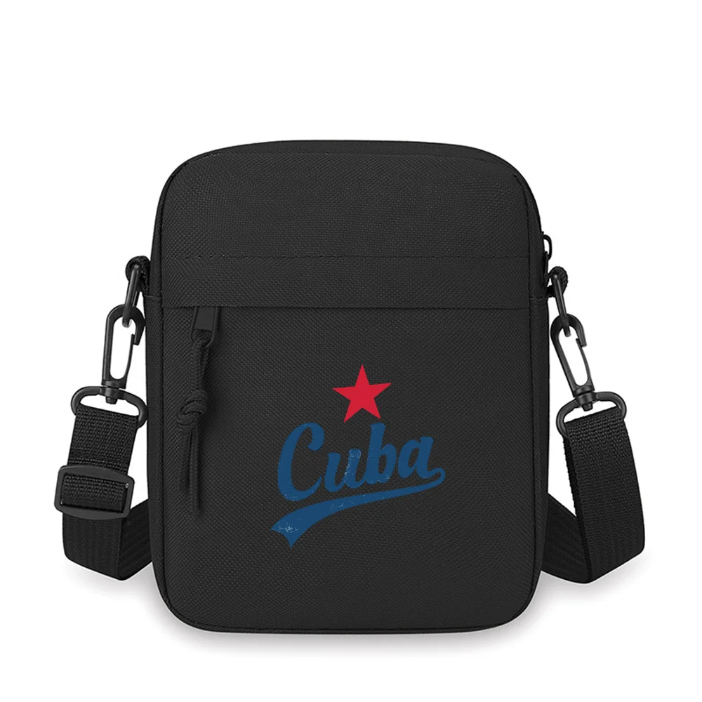 

Cuba script star design Men Crossbody Bag Single Shoulder Women Cartoon Anime Film Printing Design Unisex