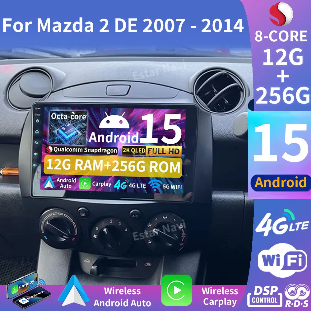 Android 15 Car Radi…