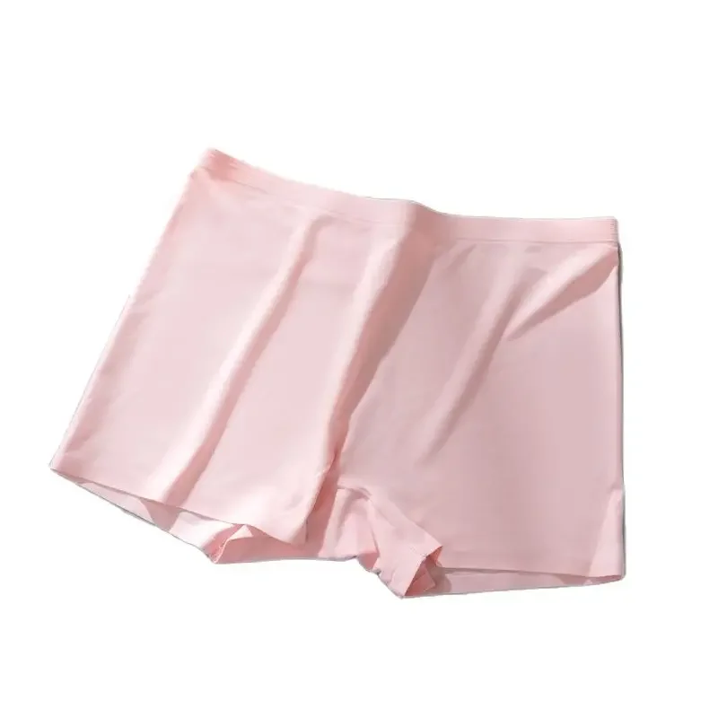 Panties for Women Ice Silk Shorts Boxer Underpants Seamless Female Underwear Cozy Underwear Women Safety Pants Woman Panties