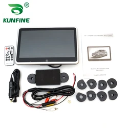 1080P Universal Car Headrest Monitor LCD Digital Screen Bluetooth USB FM TF MP5 10.1Inch Rear Seat Video Player