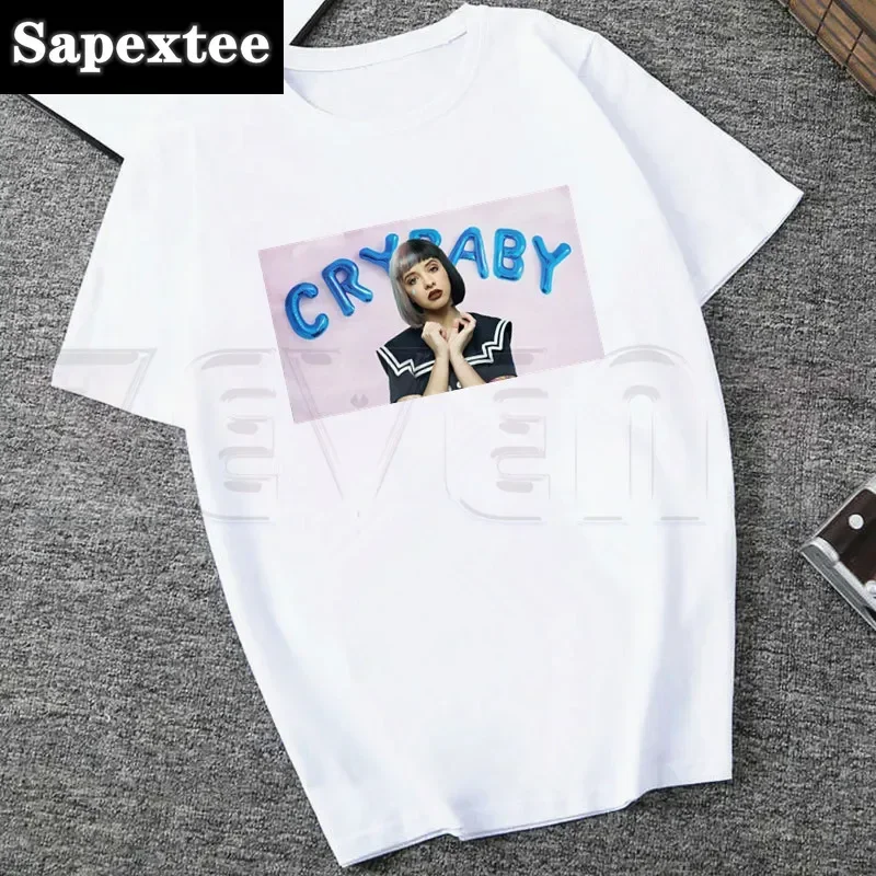 ميلاني مارتينيز كراي بيبي الهيب هوب محب تي شيرت الصيف عادية المرأة تي شيرت قصير الأكمام الإناث بلايز تيز