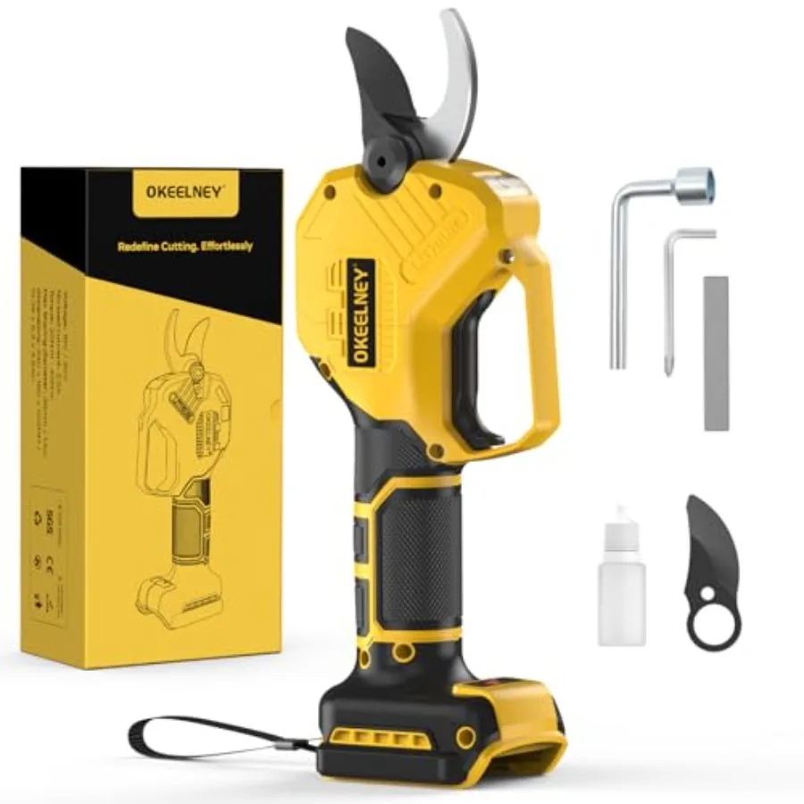 

Electric Pruning Shears for DeWalt 20V Max Battery Brushless Cordless Branch Cutter Pruner with 1.4 inch Cut Capacity for Tree