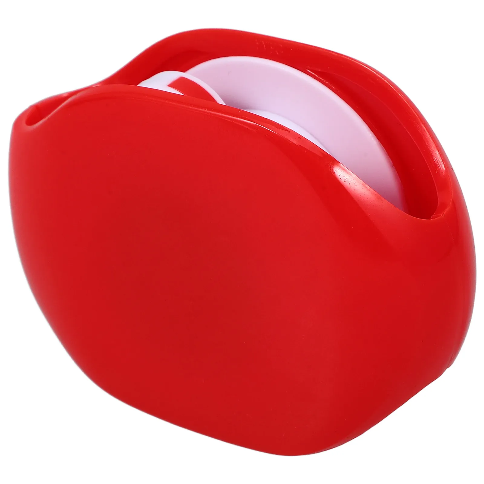 Multi Functional Automatic Roll Up Cable Organizer for Earphones Headphones Data Charging Cords Portable Red Pc ABS