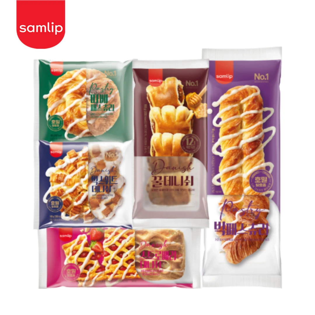 Samlip de repostería fermentada/paquete danés de 9