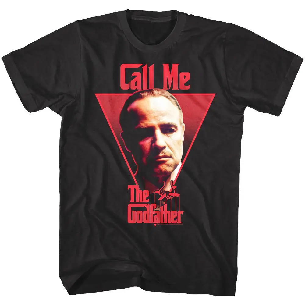 Godfather Call Me Don Corleone Men's T Shirt Marlon Brando Italian Mafia Movie