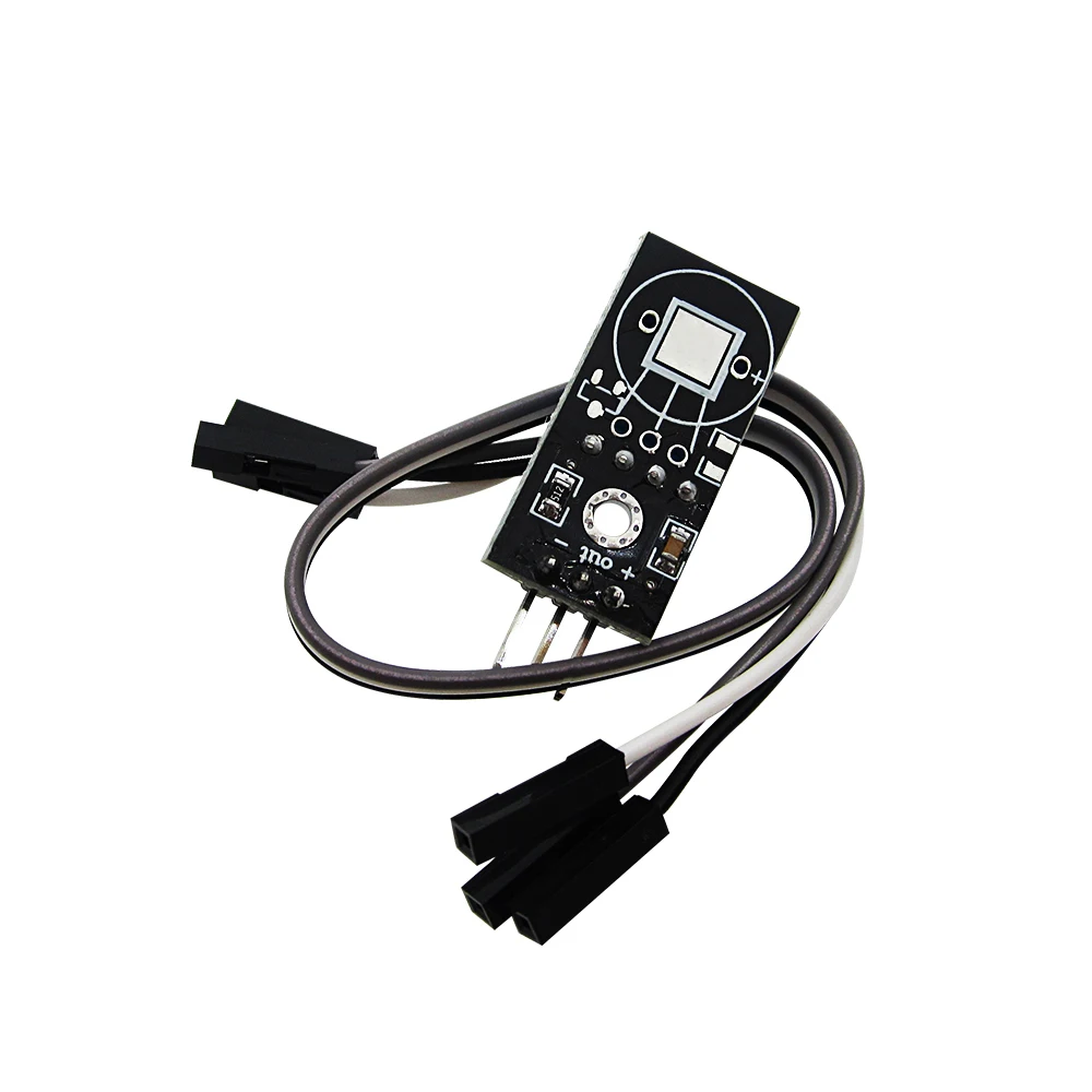 10PCS DHT11 อุณหภูมิและความชื้นสัมพัทธ์เซนเซอร์โมดูลดิจิตอลเอาต์พุต 5V Doupont CABLE