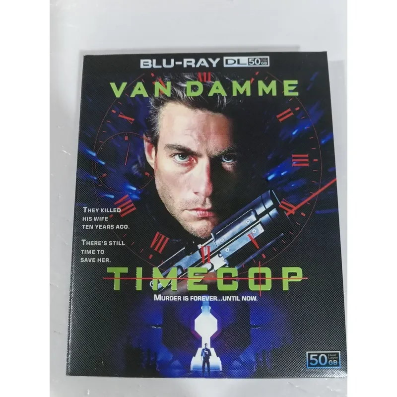 Blu-ray Timecop 1994 Classic Action Science Fiction Film