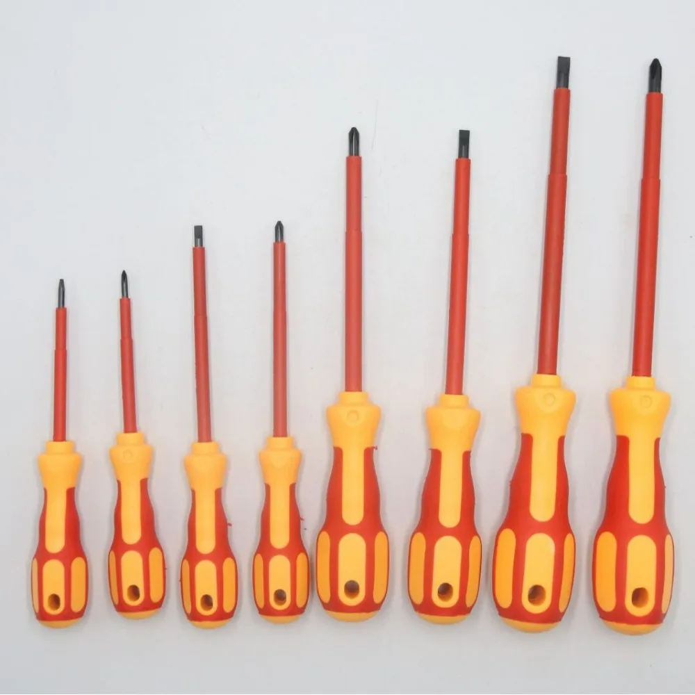 Antiskid Handle Insulated Electrician Screwdriver Dismountable Electrical Equipment Drill Bits Hand Tool Screwdriver Set