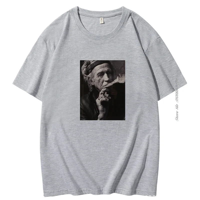 Keith Richards That Right It And I'm Still Here Tshirt Men Fashion Trend Short Sleeve T-Shirts Harajuku Retro Cotton T-Shirt