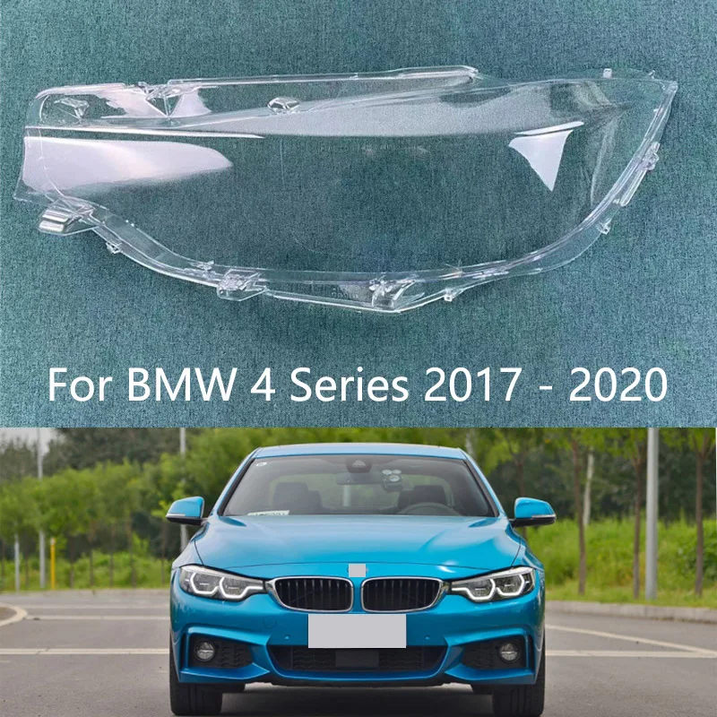 

For BMW 4 Series M3 M4 F32 F33 F36 F80 2017 2018 2019 2020 Headlight Light Cover Headlamp Shell Lampshade Glass Lamp Shade Lens