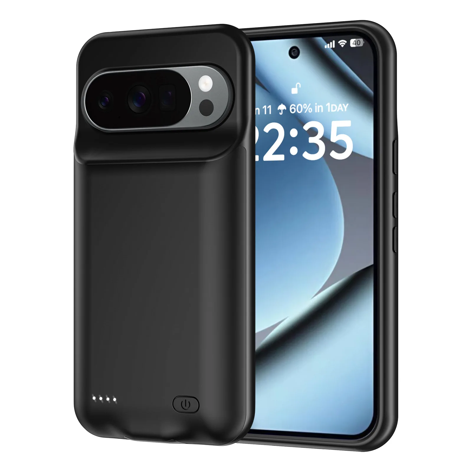 Xilecaly Battery Charger Case For Google Pixel 10 9 Pro XL 8A 7A 6A Battery Pack Power Bank External Charging Cover For Google