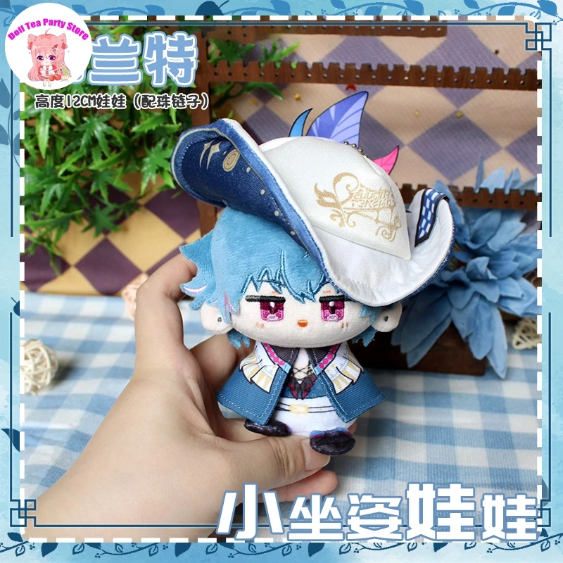 

Anime Peripheral Wuthering Waves Brant Plush Doll Dango Toy Plushie 12cm Cute Cartoon Sitting Posture Cotton Pendant Toys Gift