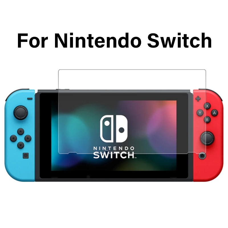 For Nintendo Switch 6.2 Inch Tempered Glass Screen Protector Compatible-NS Switch 2017 Anti Scratch HD Clear Protective Film