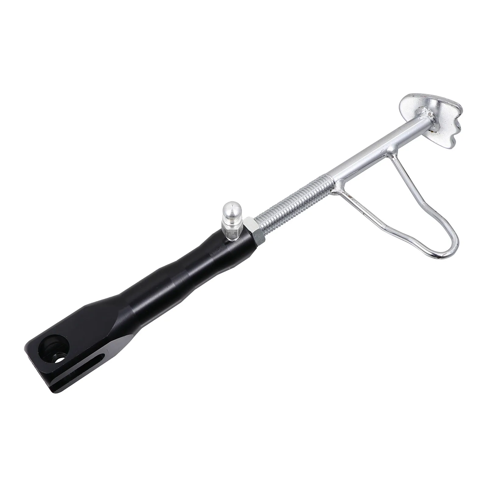 

Motorbike Feet Rack Aluminum Alloy Adjustable Kickstand for Motorcycle Side Stand Support Long Service Life Refit Part