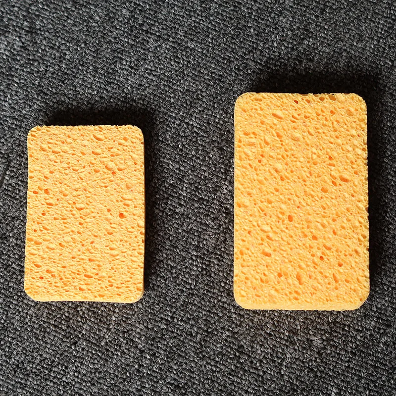 Kitchen Composite Wood Pulp Cotton Scouring Pad Natural Sisal Cloth Non-stick Oil Sponge Scrubbing Dish ClothKitchen Items