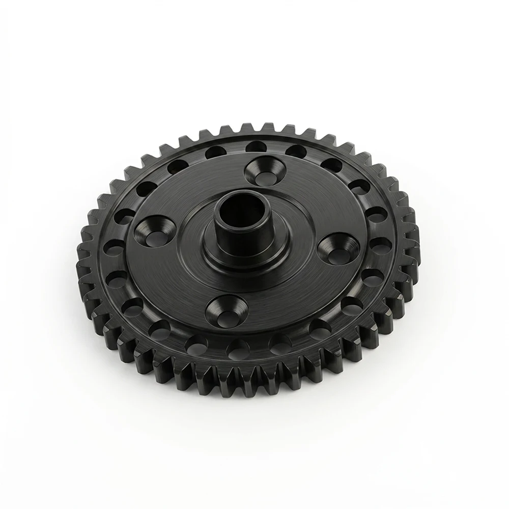 RLAARLO Rc Car EVO Accessories Center Diff Mount Set Center Differential Diff Outdrive Adapter 12T/43T Bevel Gear 46T Spur Gear