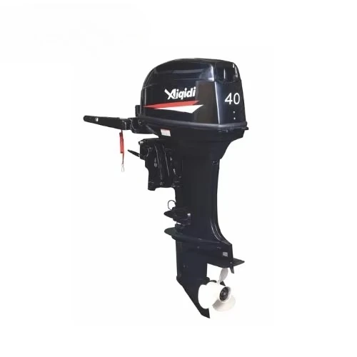 Popular Outboards 2 Stroke 40HP Remote/Manual Control Marine Boat AIQIDI 703cc Outboard Engine