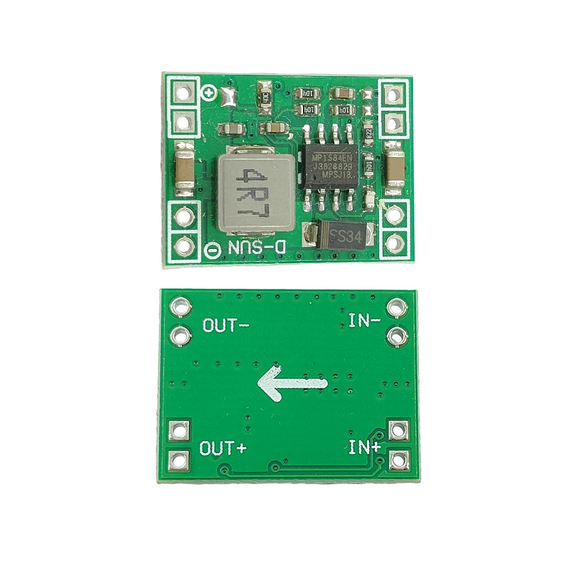 

3A Adjustable DC-DC Step-Down Power Module 3.3V-12V Input to 5V Output Voltage Converter Module for Electronic Projects