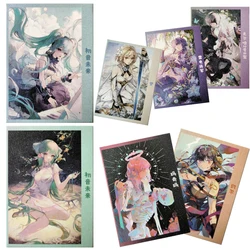 Anime Goddess Story Colorful Girl World HI card HMS temable Hatsune Miku Makima Yor Forger YoRHa No 2 Type B regalo di compleanno