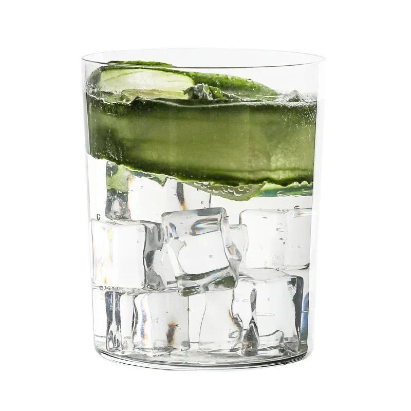 Crystal glass ultra-thin whisky cup bottomless thin bottom creative cocktail cup juice cup