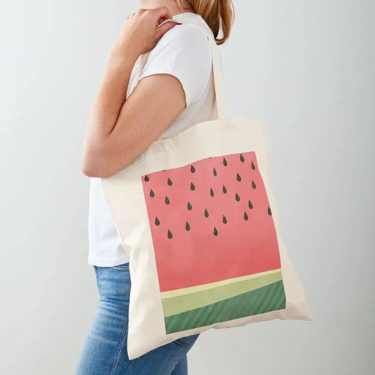 

Watermelon Tote Bag Beach bag Canvas shoulder bag Women's bags canvas tote
